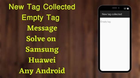 new tag scanned samsung|how to stop empty tag.